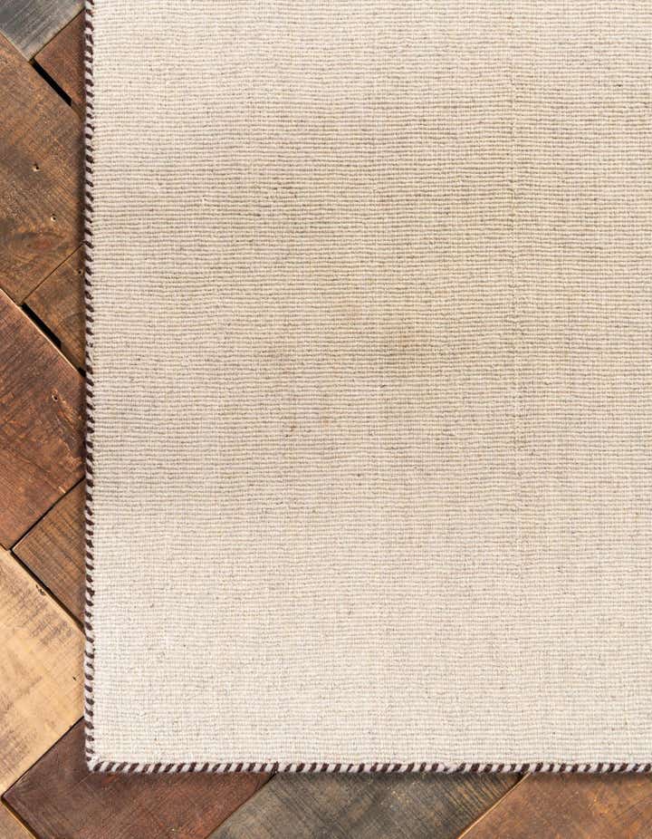 9' 10 x 13' Hand Knotted Solid Gabbeh Wool Rug