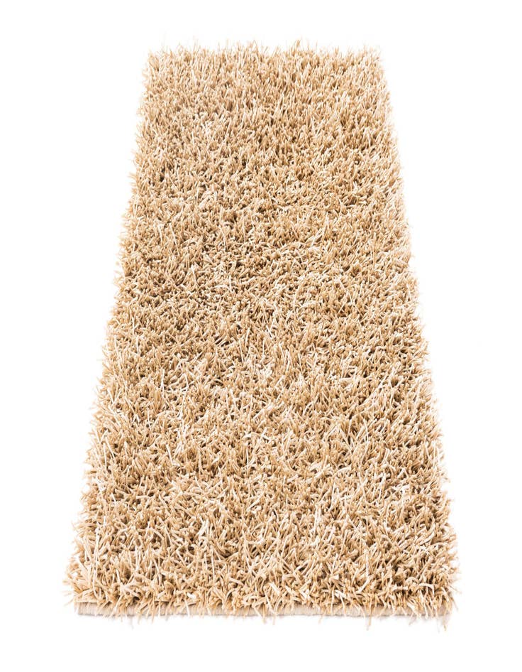 Detail image of 2' 5 x 4' 10  Hand Knotted Solid Shag Oriental Rug