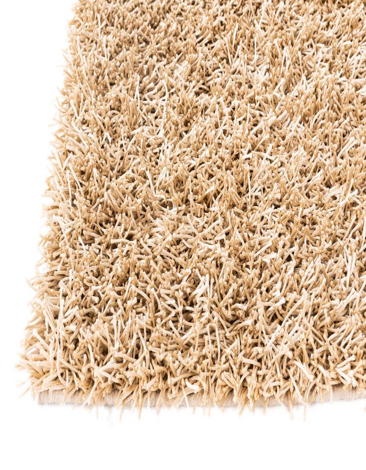 Detail image of 2' 5 x 4' 10  Hand Knotted Solid Shag Oriental Rug