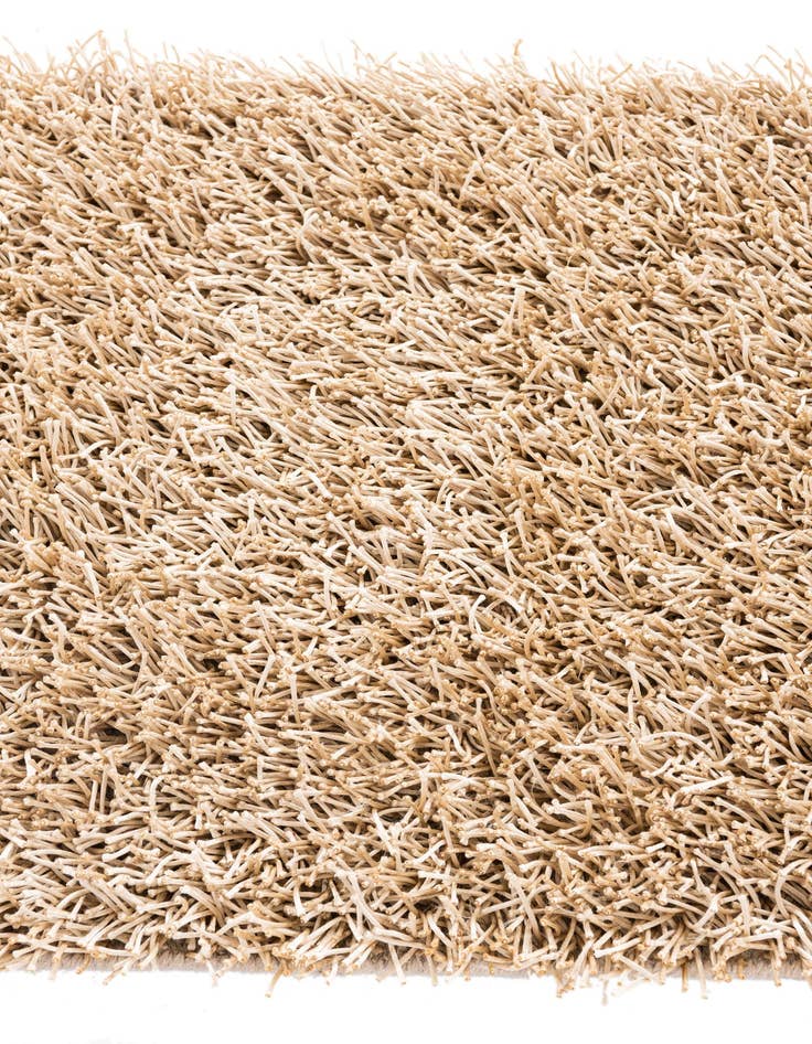 Detail image of 2' 5 x 4' 10  Hand Knotted Solid Shag Oriental Rug