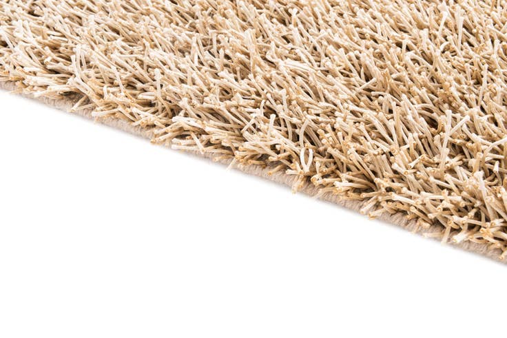 Detail image of 2' 5 x 4' 10 Hand Knotted Solid Shag Oriental Rug