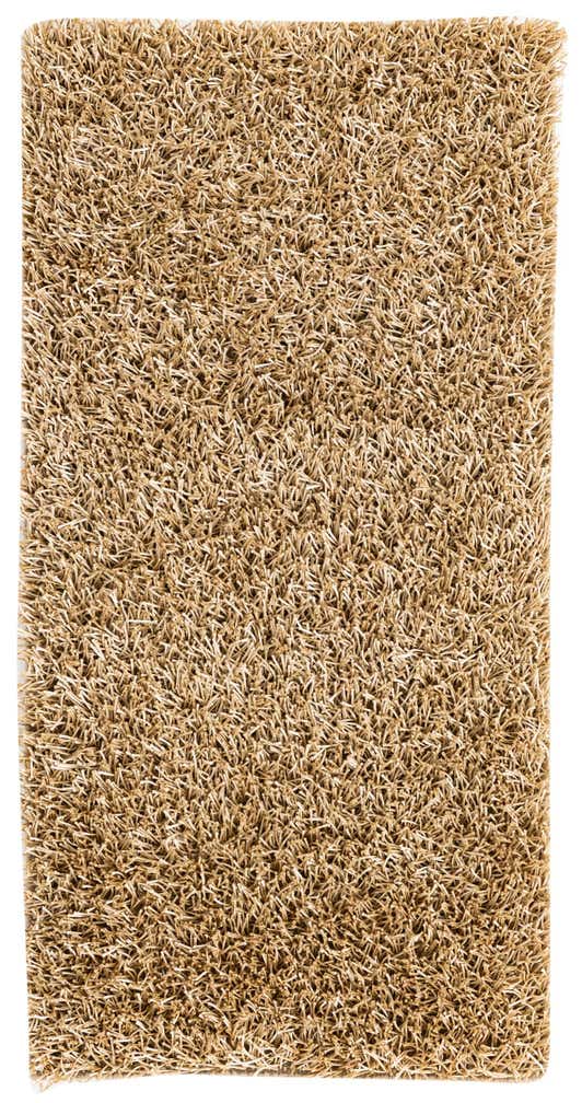 2' 5 x 4' 10 Hand Knotted Solid Shag Oriental Rug