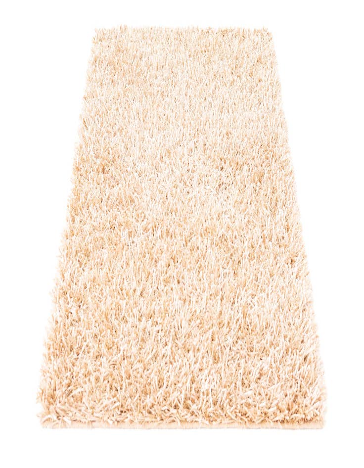 Detail image of 2' 7 x 4' 8 Hand Knotted Solid Shag Oriental Rug