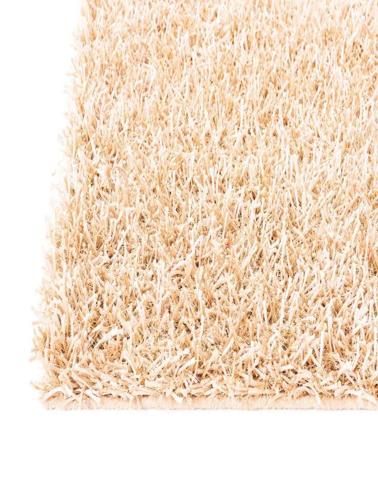 Detail image of 2' 7 x 4' 8 Hand Knotted Solid Shag Oriental Rug