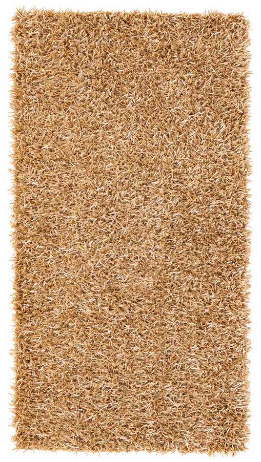 Detail image of 2' 7 x 4' 8 Hand Knotted Solid Shag Oriental Rug