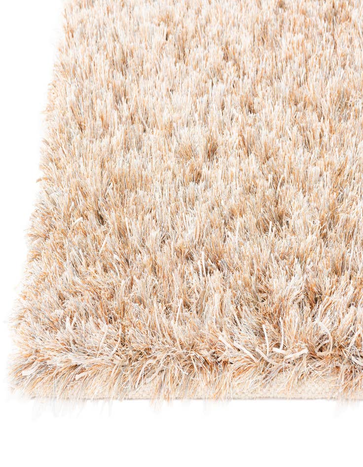 Detail image of 3' 1 x 5' 4 Hand Knotted Solid Shag Oriental Rug