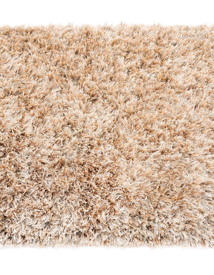 Detail image of 3' 1 x 5' 4  Hand Knotted Solid Shag Oriental Rug