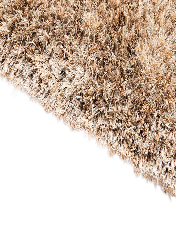 Detail image of 3' 1 x 5' 4  Hand Knotted Solid Shag Oriental Rug