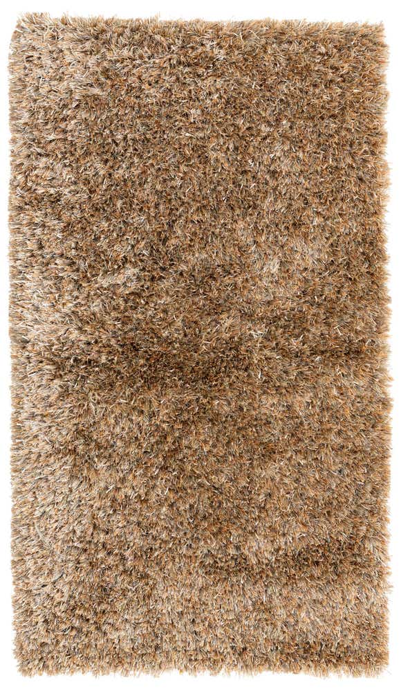 3' 1 x 5' 4 Hand Knotted Solid Shag Oriental Rug