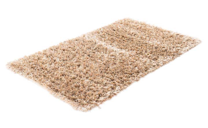 3' 1 x 5' 5 Hand Knotted Solid Shag Oriental Rug