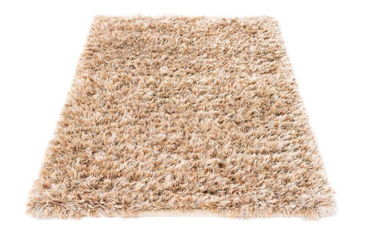 3' 1 x 5' 5 Hand Knotted Solid Shag Oriental Rug