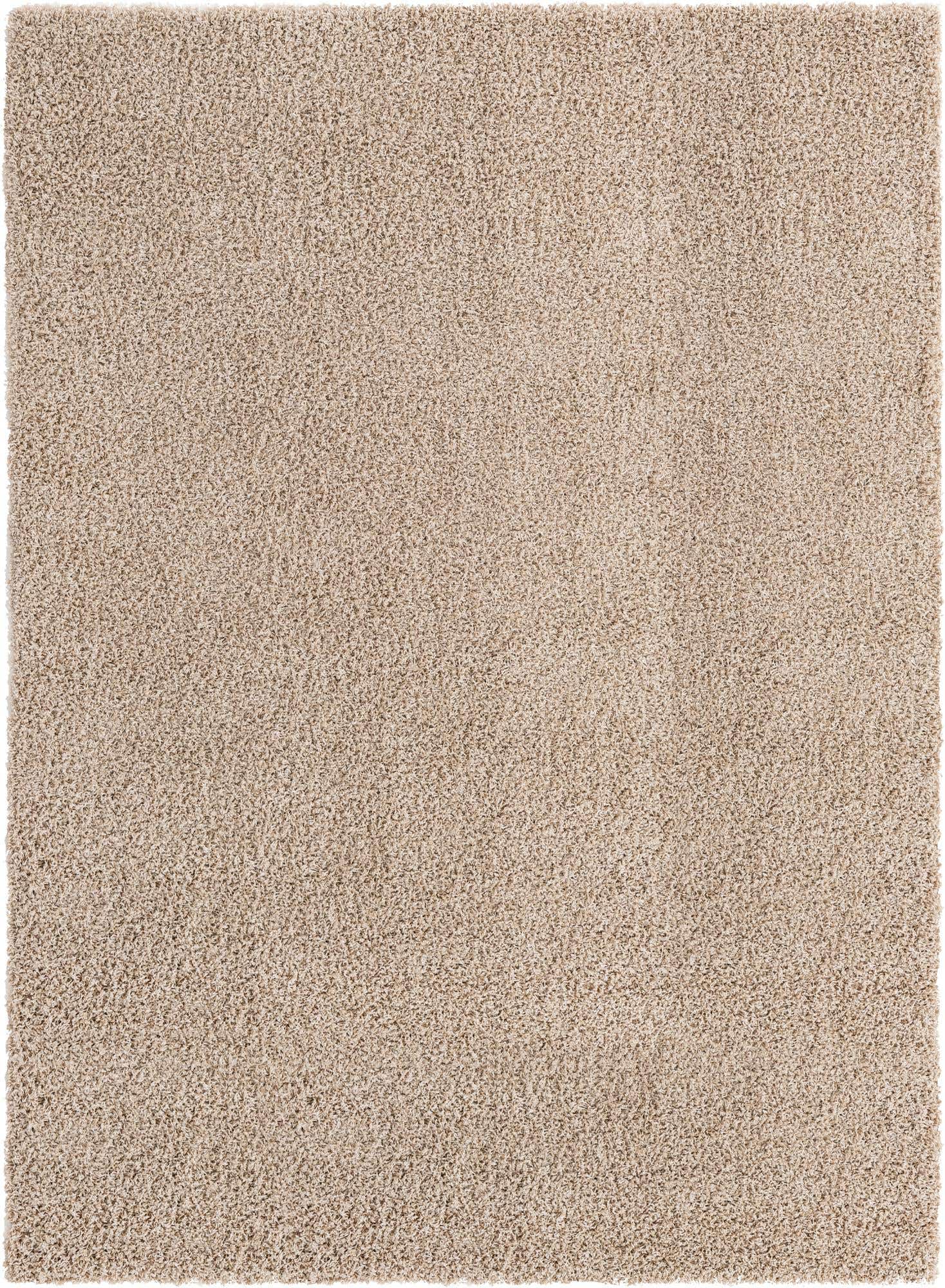8' x 10' Solid Shag Rug