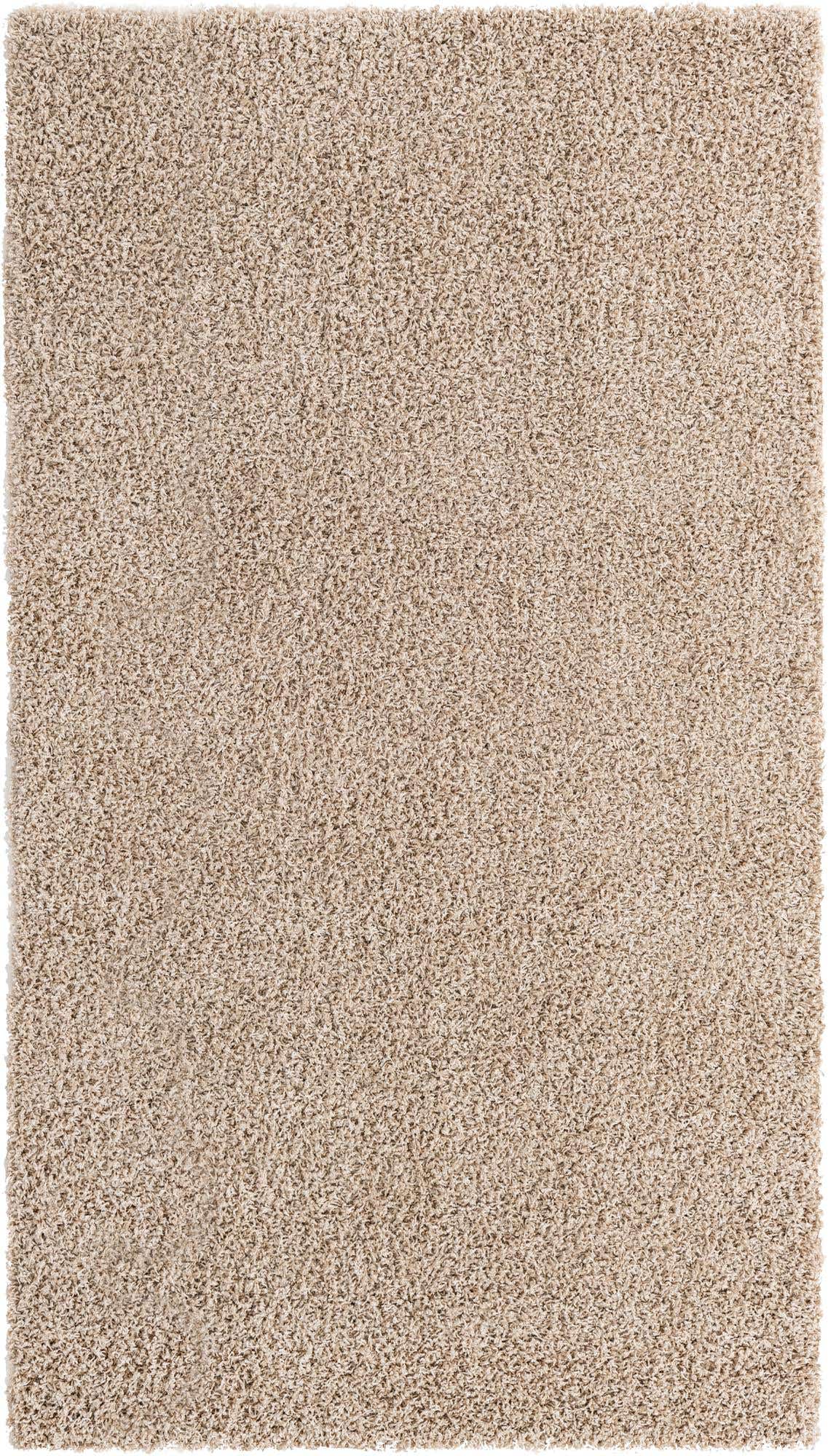 6' x 9' Solid Shag Rug
