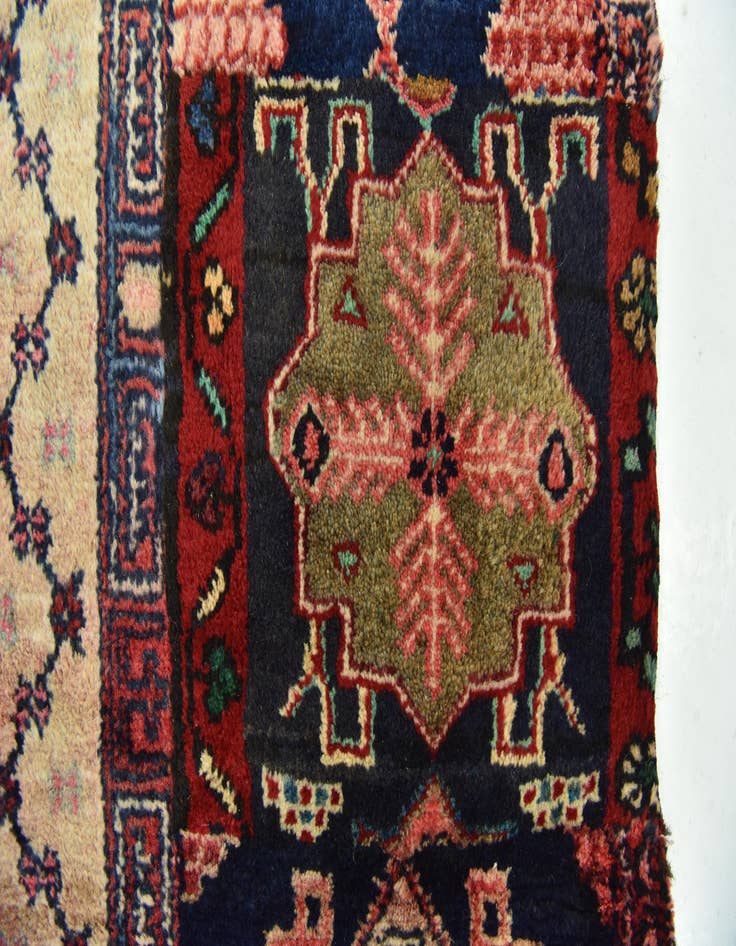 Detail image of 5' x 9' 4  Hand Knotted Songhor Persian Wool Rug
