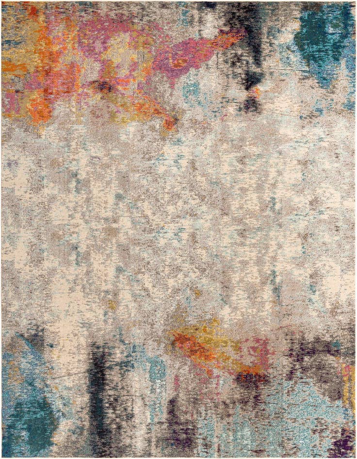 Detail image of 10' 6 x 16' 5 Washable Spectrum Rug