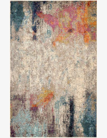 6' x 9' Washable Spectrum Rug