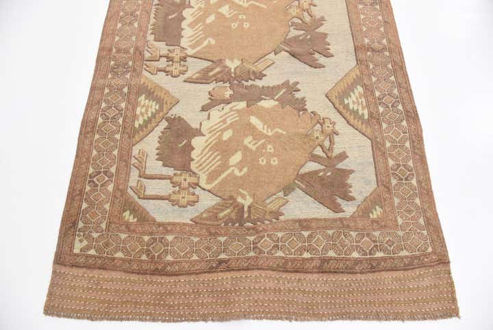 4' x 5' 9 Hand Woven Sumak Wool Rug