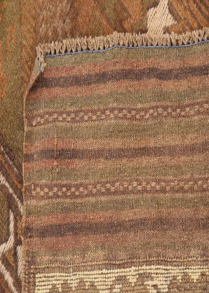 4' 4 x 6' Hand Woven Sumak Wool Rug