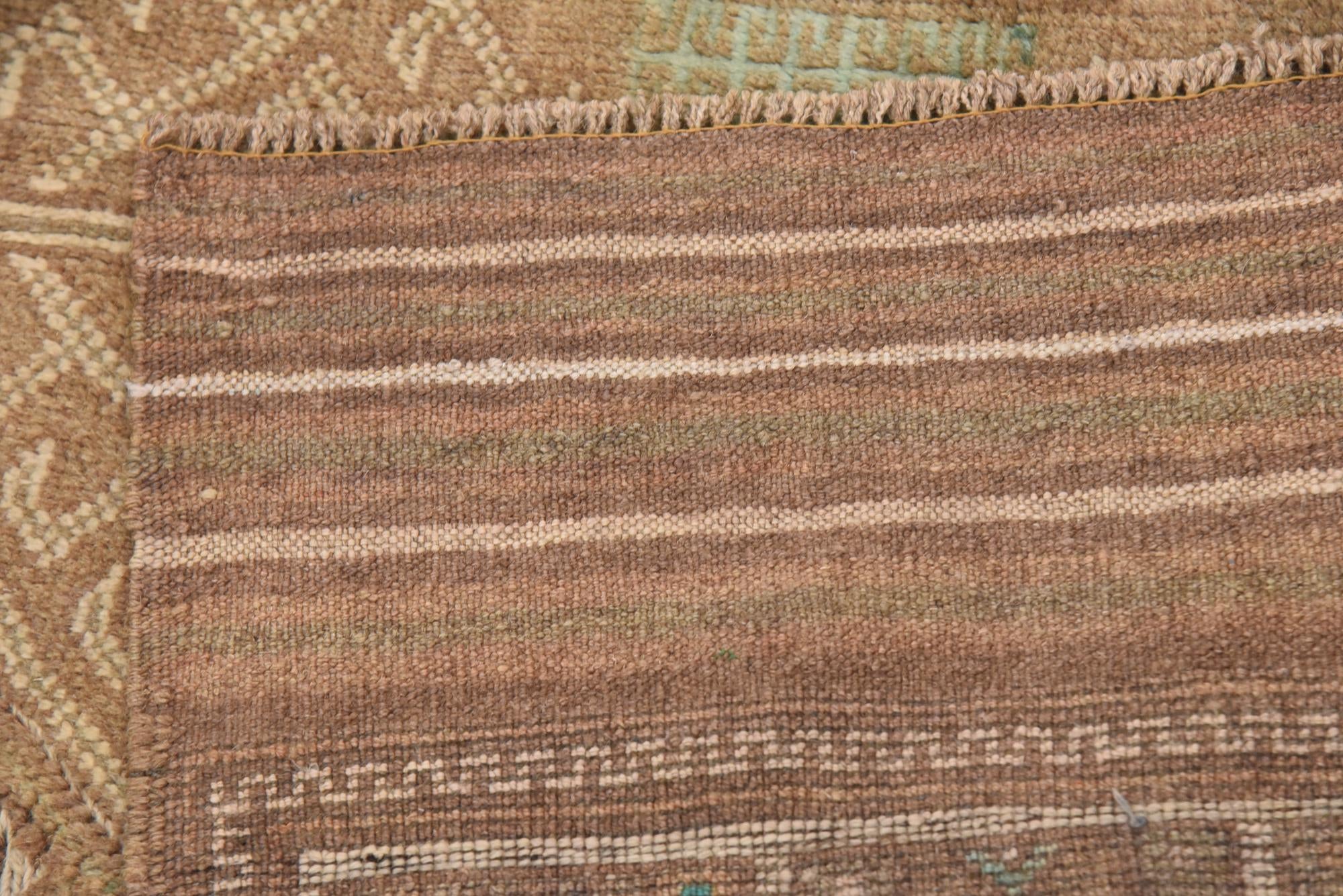 4' x 6' 7 Hand Woven Sumak Wool Rug