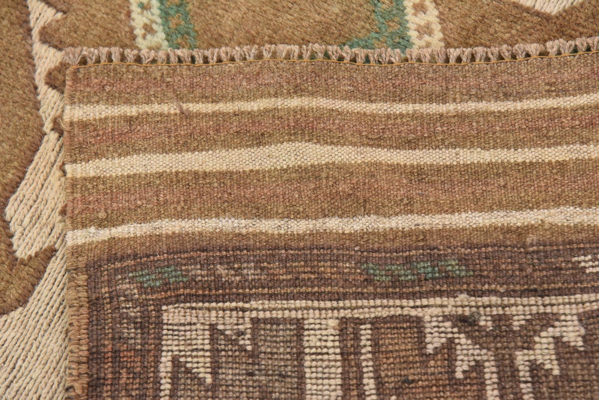 4' x 6' 3 Hand Woven Sumak Wool Rug
