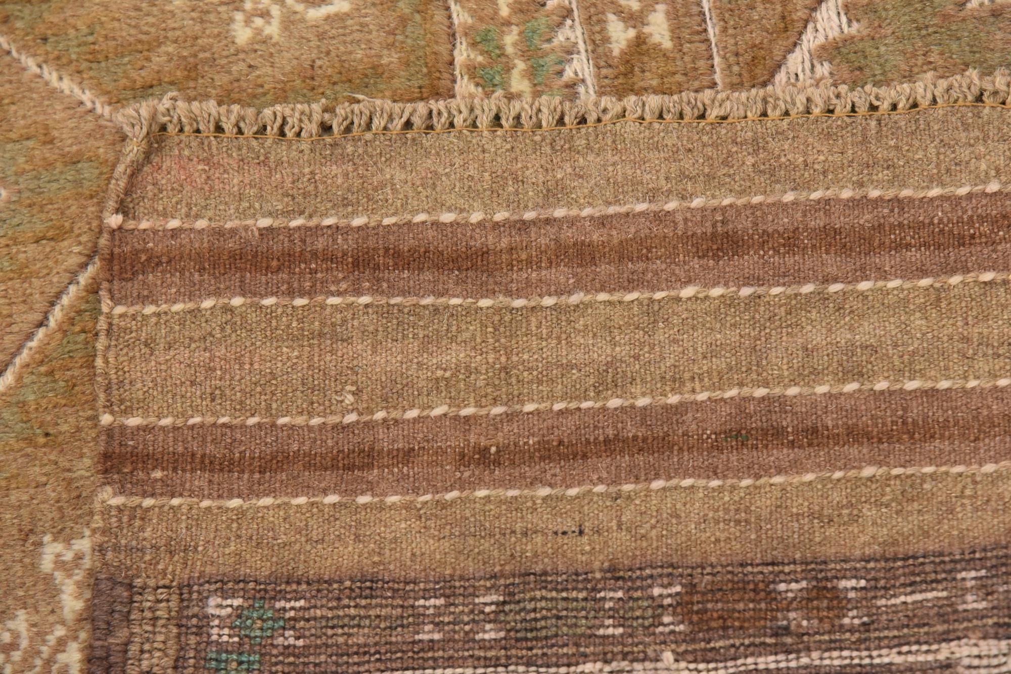 4' 3 x 5' 7 Hand Woven Sumak Wool Rug