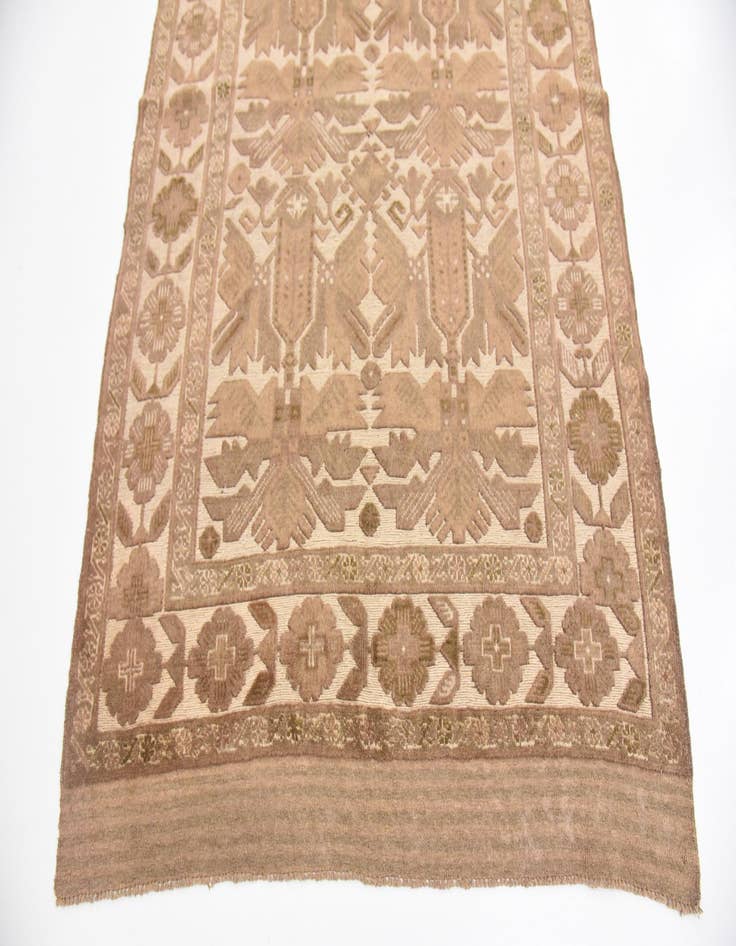 Detail image of 4' 4 x 6' 2 Hand Woven Sumak Wool Rug