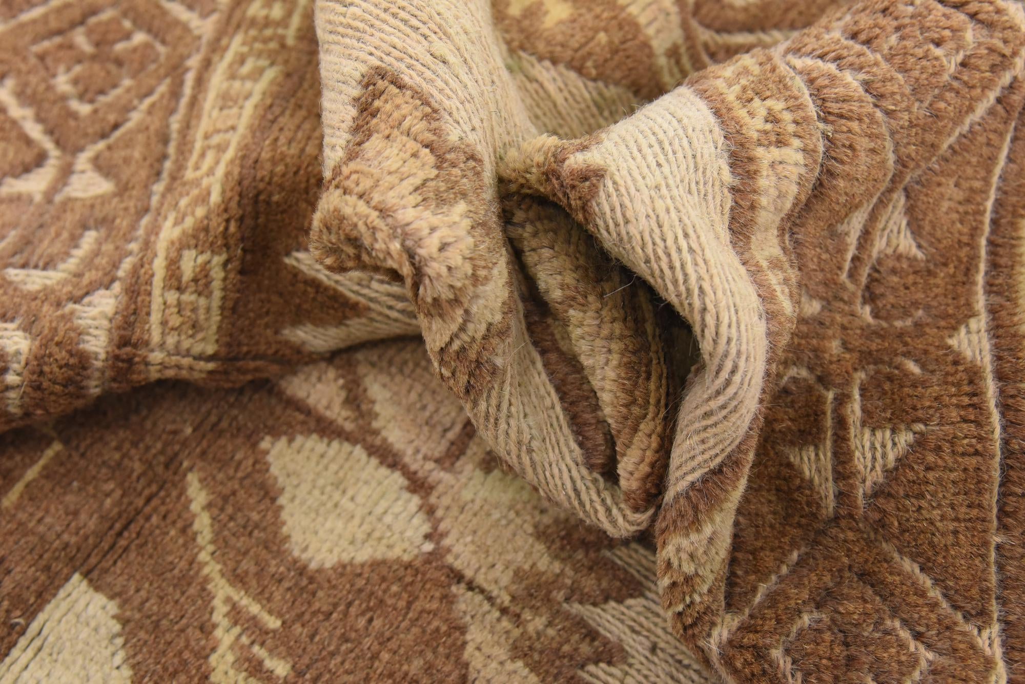 4' x 6' 3 Hand Woven Sumak Wool Rug