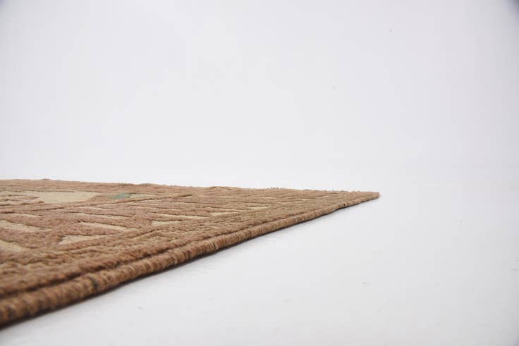 Detail image of 4' 3 x 6' 5 Hand Woven Sumak Wool Rug
