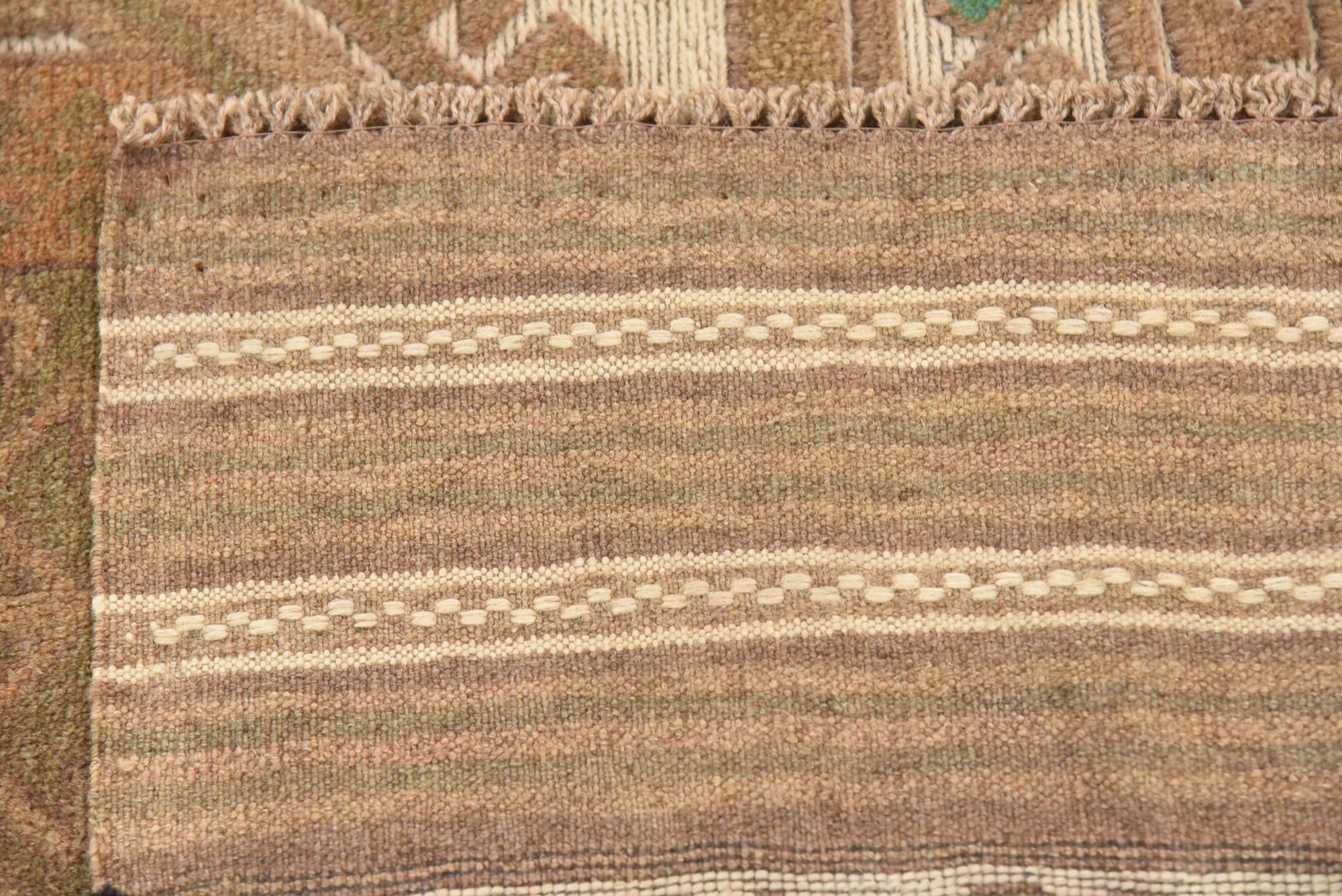 4' x 6' 3 Hand Woven Sumak Wool Rug
