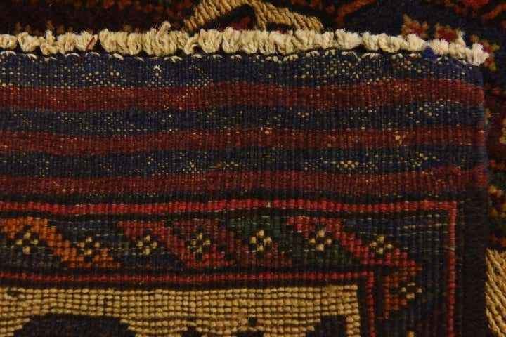 2' 10 x 4' 9 Hand Knotted Sumak Wool Rug