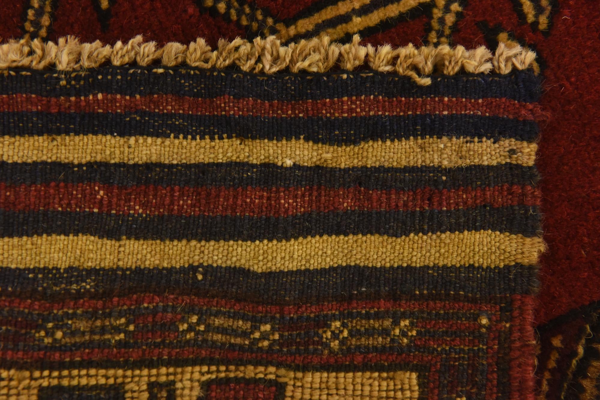 3' 1 x 4' 9 Hand Knotted Sumak Wool Rug