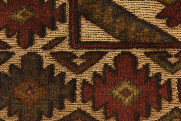 2' 11 x 4' 10 Hand Knotted Sumak Wool Rug
