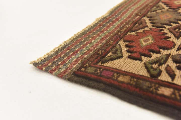 2' 11 x 4' 10 Hand Knotted Sumak Wool Rug