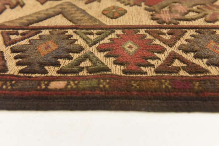 2' 11 x 4' 10 Hand Knotted Sumak Wool Rug