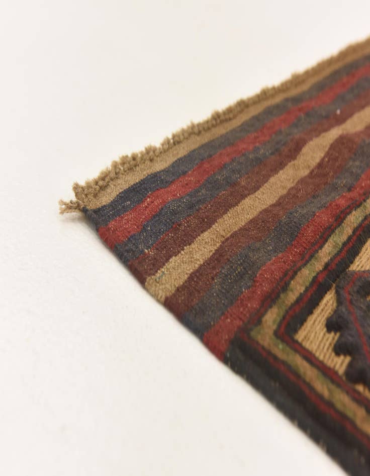 Detail image of 3' 11 x 6'  Hand Knotted Sumak Wool Rug