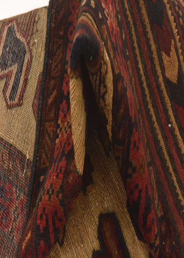3' 9 x 5' 11 Hand Knotted Sumak Wool Rug