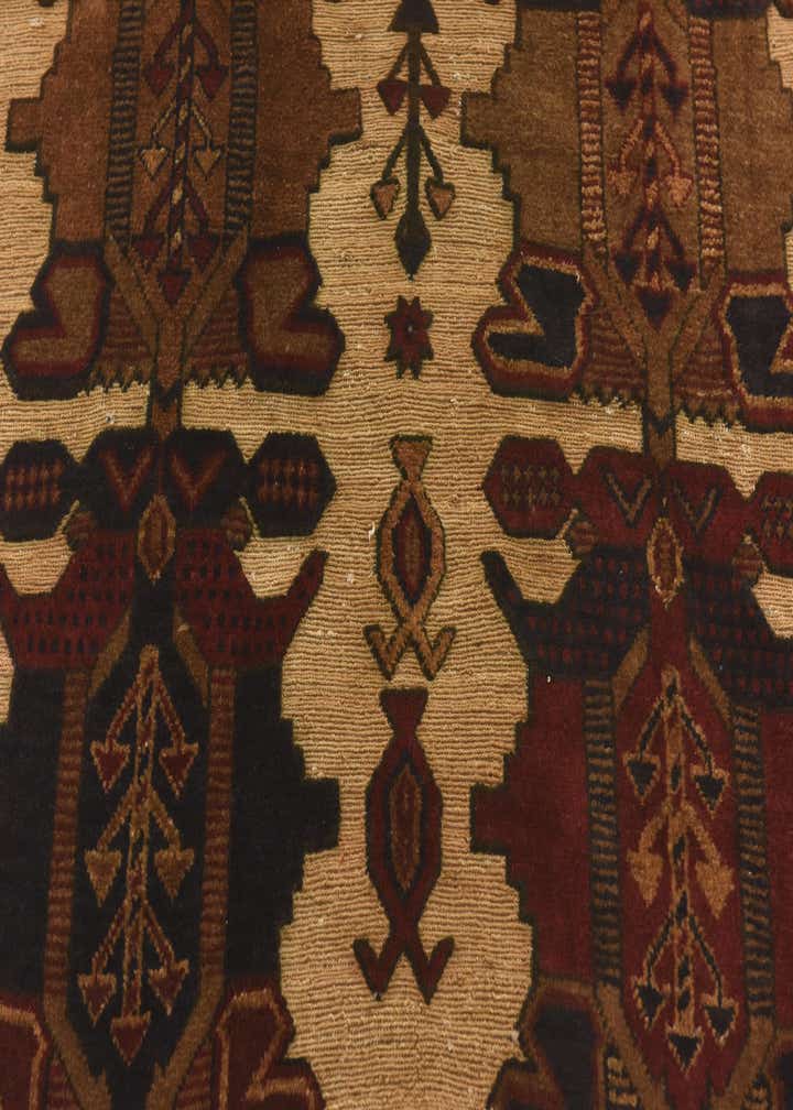3' 9 x 5' 11 Hand Knotted Sumak Wool Rug