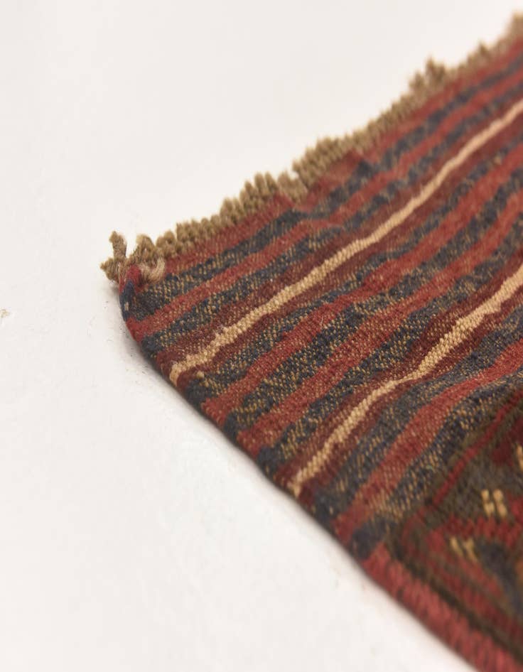 Detail image of 3' 9 x 6' 7  Hand Knotted Sumak Wool Rug