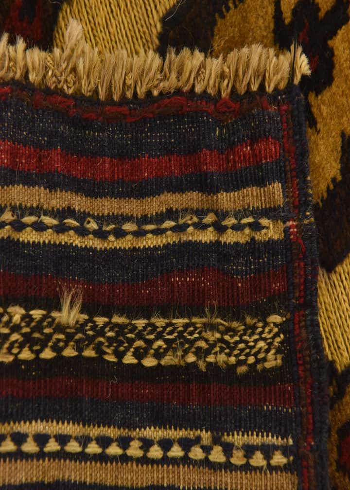 4' 2 x 6' Hand Knotted Sumak Wool Rug