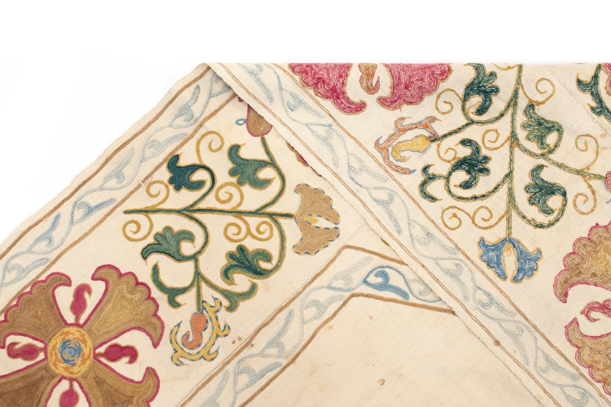 5' 3 x 7' 7 Suzani Rug