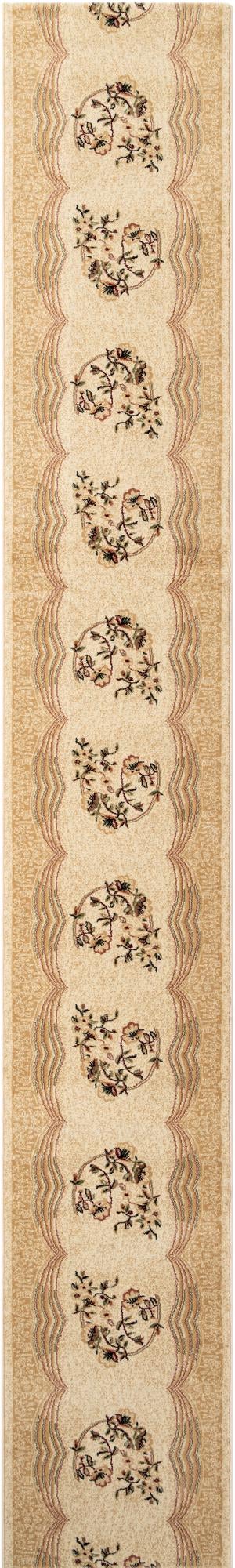 2' 8 x 65' Tabriz Design Rug