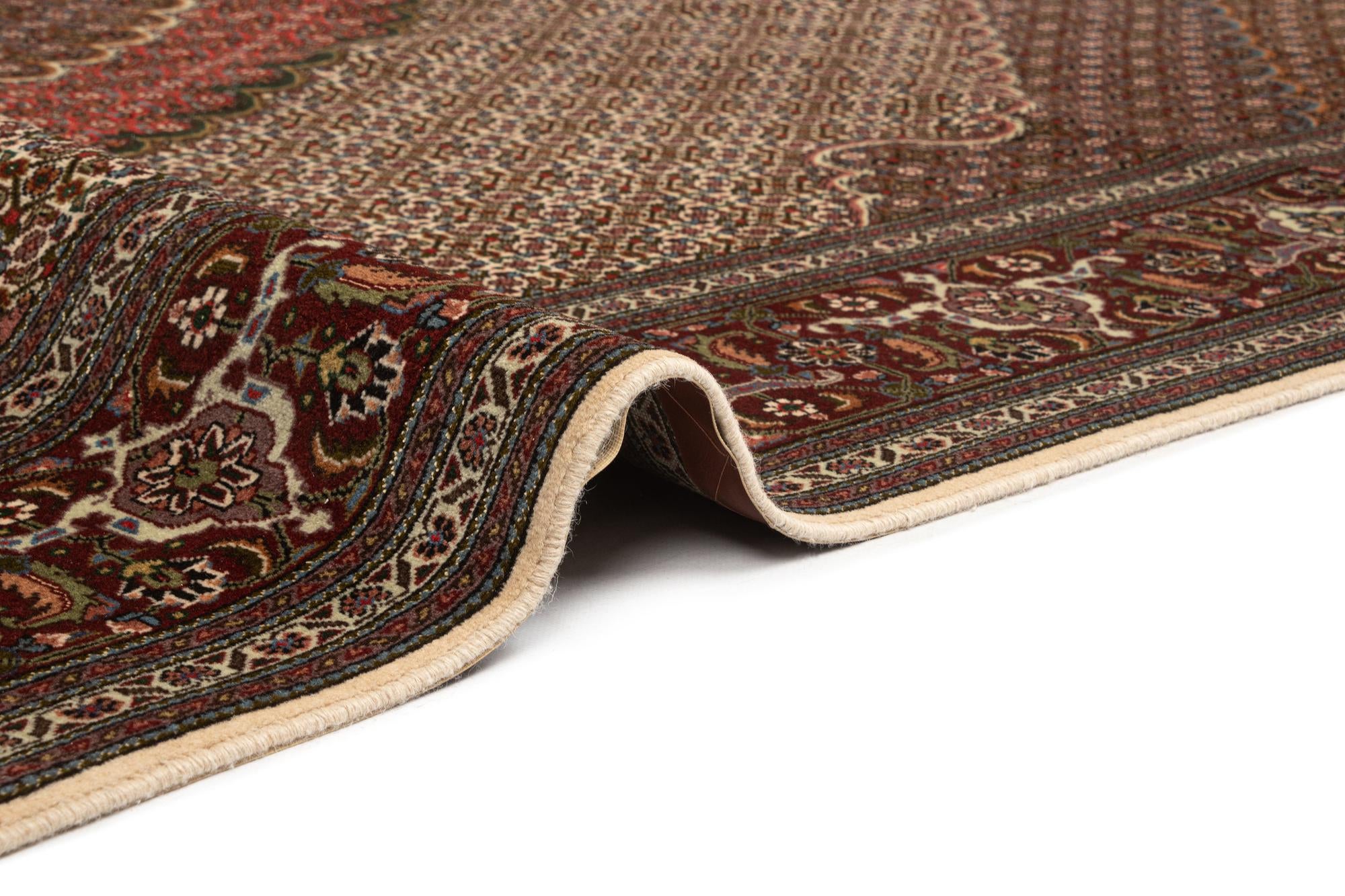8' 4 x 11' 1 Tabriz Mahi Wool Rug
