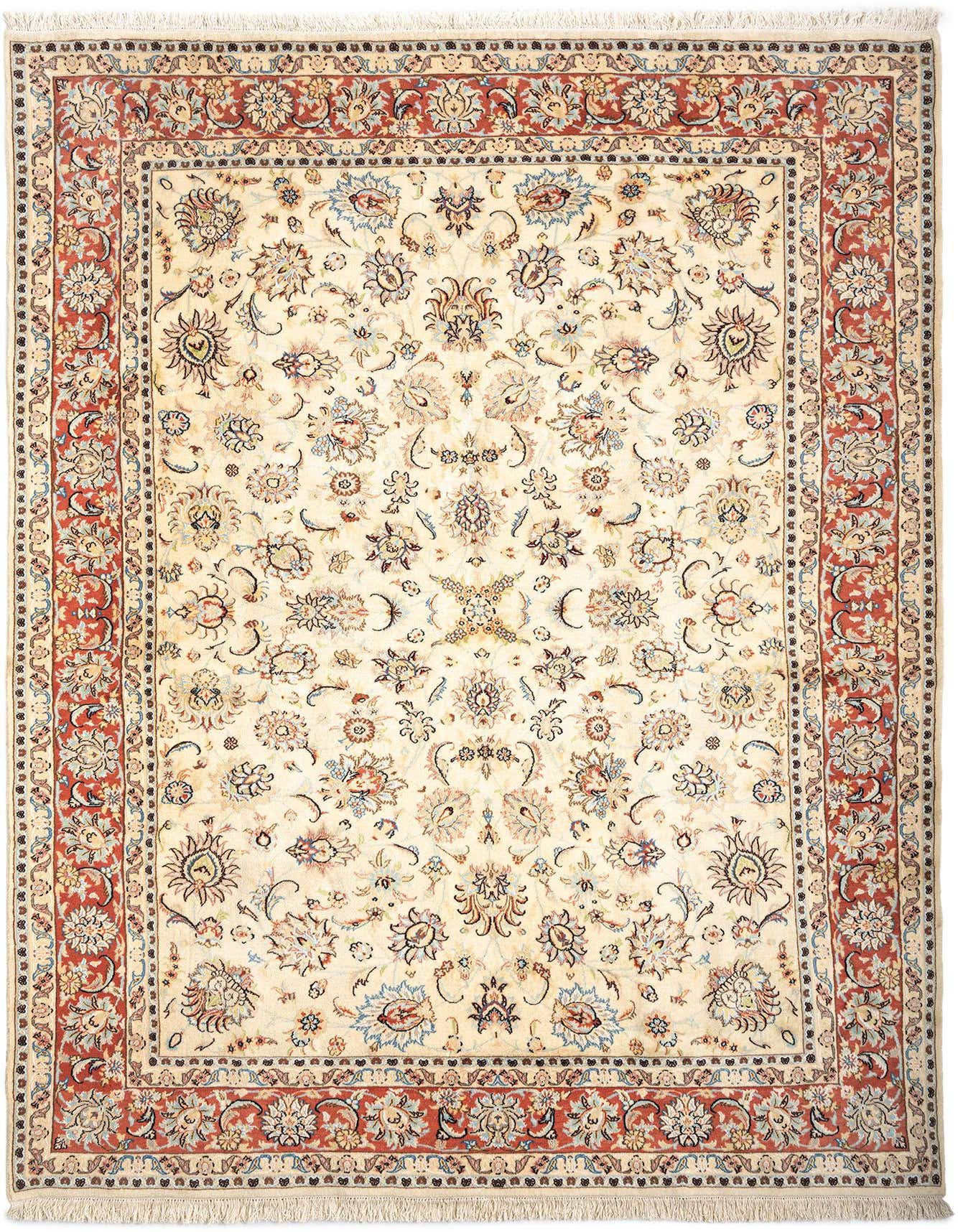 7' 10 x 11' 3 Tabriz Wool Rug