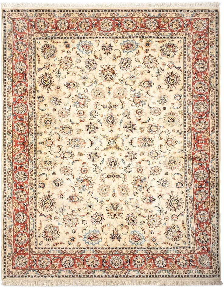 Detail image of 7' 10 x 11' 3 Tabriz Wool Rug
