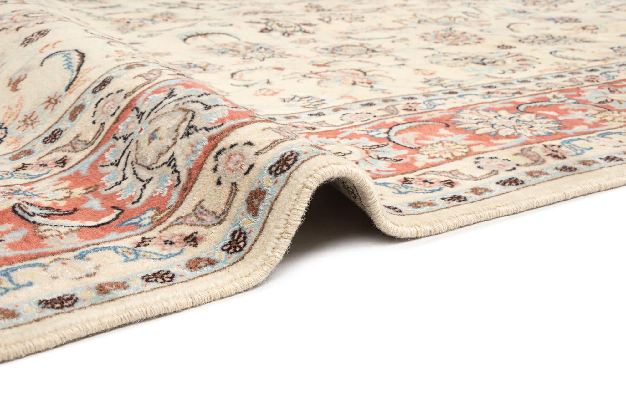 8' x 11' 4 Tabriz Wool Rug