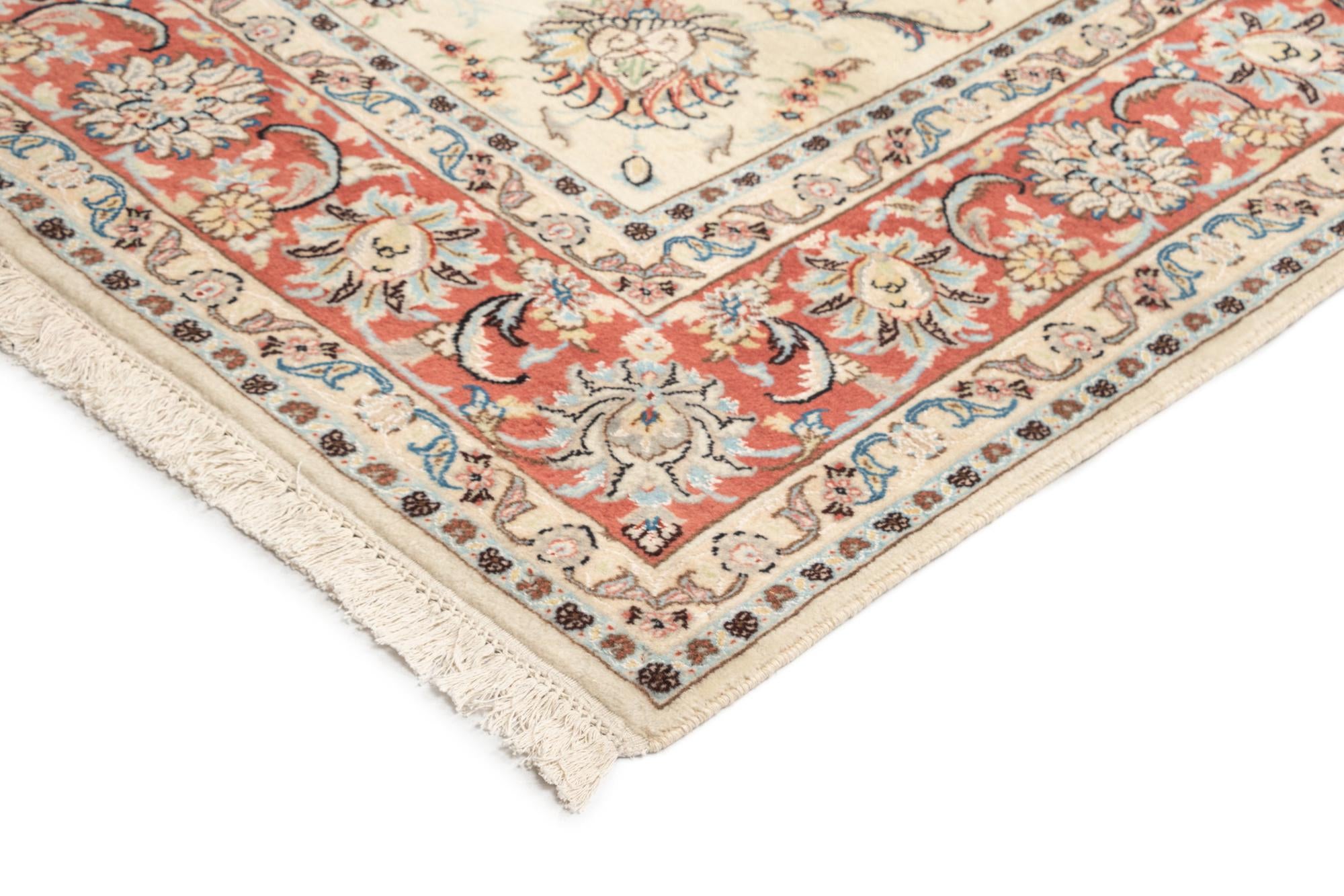 8' x 11' 4 Tabriz Wool Rug