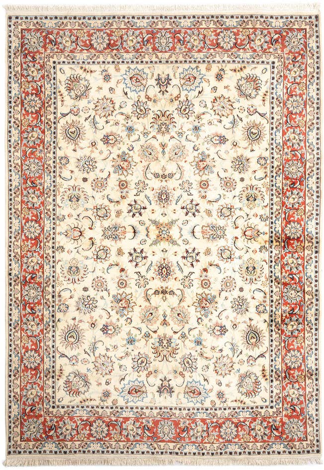 Detailansicht von 245cm x 345cm Tabriz Teppich