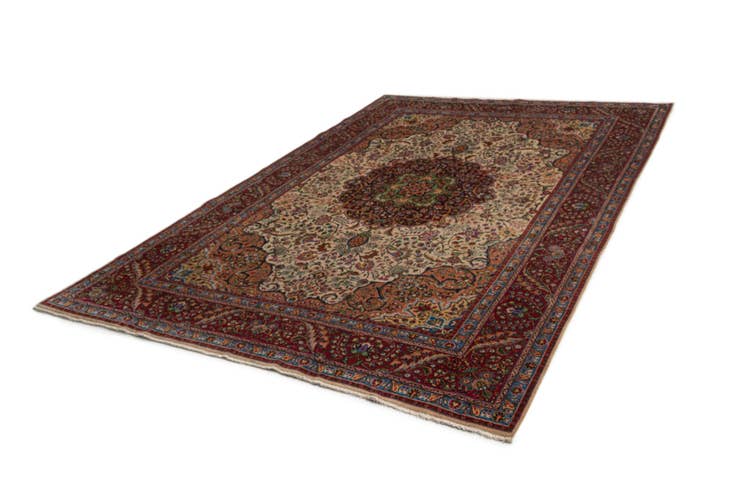 Detail image of 7' 9 x 11' 5 Tabriz Wool Rug