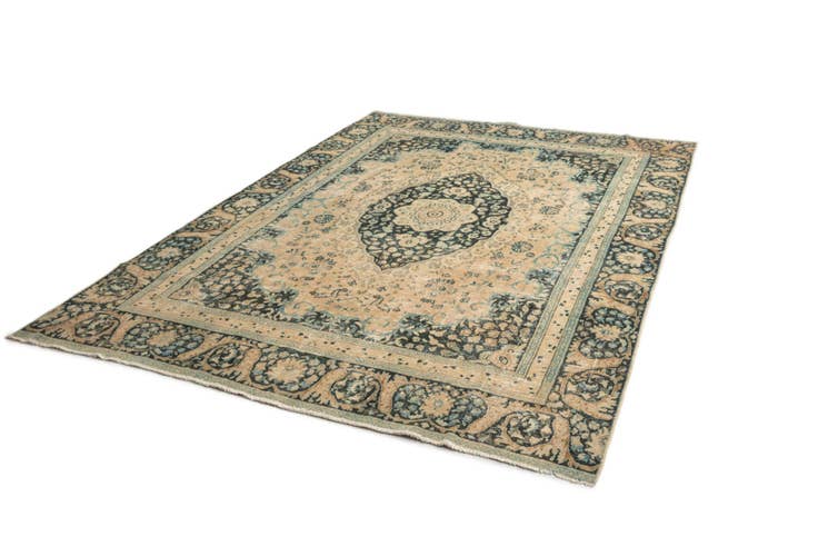 Detail image of 7' 8 x 11' 1 Tabriz Wool Rug