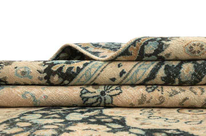 7' 8 x 11' 1 Tabriz Wool Rug
